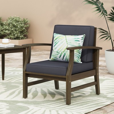 Maggift Patio Seating Sets Outdoor, Featuring Unique Design, Ideal for Chats, Perfect for Gardens, Living Spaces, Black, 28.25"*28"*32.75"