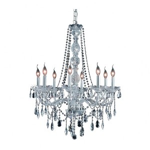 Elegant Lighting Verona 8 - Light Chandelier in  Chrome - 1 of 1
