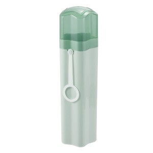 Unique Bargains Portable Toothbrush Cases with Cups Traveling Toothbrush Holders Case Plastic 8.07"x2.20"x2.20" 1 Pcs - 1 of 4