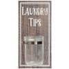 The Lakeside Collection Laundry Room Decor with Rustic Safety Pins Tip Jar and Humorous Sign - Tip Jar Wooden Sign - 2 of 4