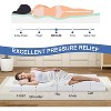 Dyonery 4-Inch Full Size Cool Gel Memory Foam Sofa Bed Mattress Replacement ¨C Fiberglass-Free, Washable Cover Mattress Topper - 4 of 4