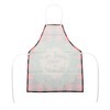 Unique Bargains Christmas Aprons Linen Red Black Green Beige 21.65"x26.77" 1Pcs - 4 of 4