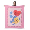 Disney Princess Fintastic Flounder Silk Touch Throw Blanket 50 x 60 inches - 2 of 4