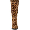 Allegra K Women's Round Toe Slouches Block Heels Knee High Boots - 2 of 4
