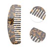 Unique Bargains Durable Marble Hair Comb 1 Pc - 2 of 4