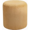 Meridian Furniture,Roy Microsuede Fabric Ottoman/Stool - 2 of 4