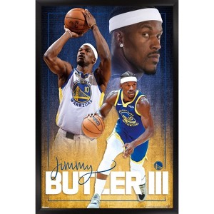 Trends International NBA Golden State Warriors - Jimmy Butler 25 Framed Wall Poster Prints - 1 of 4