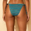 Women's Ribbed Texture Low-Rise High Leg Extra Cheeky Coverage Bikini Bottom - Wild Fable™ - 2 of 4