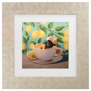 Trademark Fine Art - Lucia Heffernan When Life Gives You Lemons Matted Framed Art - 1 of 4