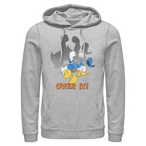 Mens Mickey & Friends Donald Duck Over It Lightweight Hoodie - 1 of 4