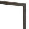 Royal Hampton Dresser Mirror, 35 Inch Bevel Edge Frame, Brown Wood - 3 of 4