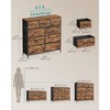 9-Drawer Storage Dresser - Steel Frame Organizer with Non-Woven Fabric Drawers, Multi-Use for Bedroom, Office - 4 of 4