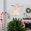 Northlight 10" Gold Angel Tree Topper, Warm White Lights - 2 of 4