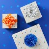 20 sq ft Gray Triangles Roll Wrap - Spritz™: Birthday & All Occasions, Multicolored Shapes, FSC Certified Paper - 2 of 3