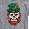 Men's - Instant Message - Leprechaun Skull Short Sleeve Graphic T-Shirt - 2 of 4
