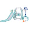 ROBOTIME Baby Activity Gyms Multi Functional Kids Slide, Colorful and Sturdy, Durable and Perfect for Backyard Play, Blue, 40.55"*12.2"*22.83" - 4 of 4