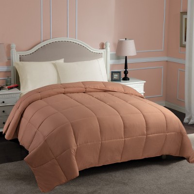 Full Camel Reversible Down Alternative Microfiber Comforter