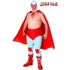 HalloweenCostumes.com Adult Nacho Libre Costume Mens, Ignacio Red Luchador Wrestler Mexican Halloween Outfit - 2 of 2