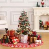 3FT Pre-Lit Artificial Christmas Tree,Tabletop Christmas Tree with Pine Cones - 4 of 4