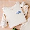 Simply Sage Market Embroidered New York Stars Lightweight Garment Dyed Sweatshirt - 3 of 4