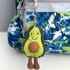 Wrapables Cute Plush Keychain Keyring Pendant Charm for Bag, Avocado - 4 of 4