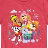 Boys' - Paw Patrol - Skye Everest Rubble Chase Marshall Winter Group Short Sleeve Graphic T-Shirt - 2 of 4