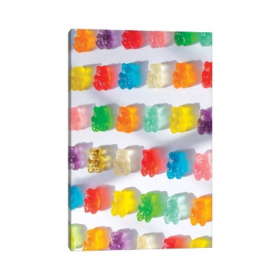 iCanvas Stained Glass Gummies by Erin Summer Canvas Print Wall Art