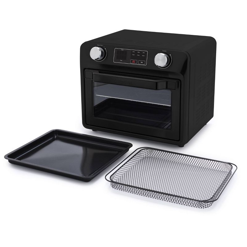 GreenPan PFAS-Free Ceramic Nonstick 6-in-1 Air Fryer Toaster Oven, 1 of 11