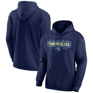 NBA Minnesota Timberwolves Men's Fadeaway Jumper Hooded Sweatshirt - 1 of 3
