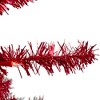 Northlight 4' Pre-Lit Slim Red Artificial Christmas Tree - Clear Lights - 3 of 4