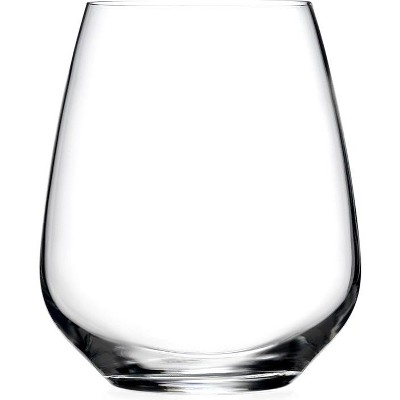 Luigi Bormioli Prestige 23.75 Ounce Cabernet and Merlot Stemless Glass, Set of 4