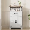Freestanding Bathroom Storage Cabinet,Multi-Use Organizer with Doors & Drawers for Kitchen, Laundry, Living Room,Bedroom - 3 of 4
