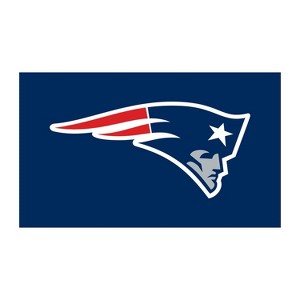 Full Color PVC Mat, 16" x 28", New England Patriots - 1 of 4