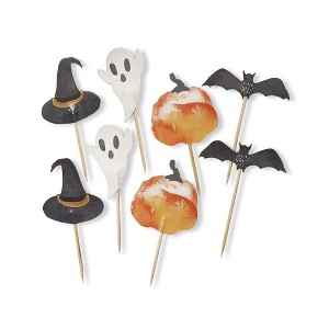 tag Halloween Paper Picks Set Of 8 - 1 of 3