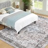 Vintage Area Rug for Living Room, Distressed, Washable, Non-Slip, Ultra-Thin, Soft, Large Area Rug for Bedroom, Dining Room. - 2 of 4