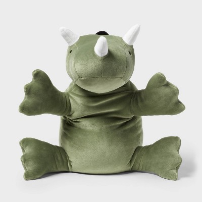 Dinosaur Weighted Plush Kids&#39; Throw Pillow Green - Pillowfort&#8482;_6