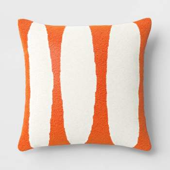 Cotton Woven Modern Square Throw Pillow - Threshold™