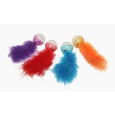 Multipet Lattice Ball with Feather - Pack