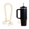 Unique Bargains Round Bow Water Cup Pendant 1 Pc - 3 of 4