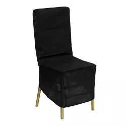 Flash Furniture Hard White Fabric Chiavari Chair Cushion 