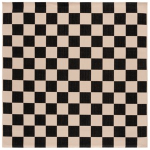Courtyard CY6442 Power Loomed UV Resistant, Stain Resistant, Non-Shedding Indoor/Outdoor Rugs - Safavieh - 1 of 4