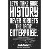 Women's Star Trek: The Next Generation Let's Make Sure History Never Forgets The USS Enterprise Scoop Neck - 2 of 4