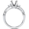 Pompeii3 3/8ct Diamond Engagement Ring Setting 14K White Gold - 2 of 4