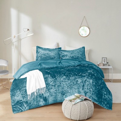 Juliette Luxe Comforter Set Velvet Lush with Soft Brushed Microfiber Reverse, Fluffy Comforter Bed Set, Matching Sham