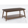 Signature Design by Ashley Lyncott Mid-Century Modern 3-Piece Table Set - 1 Coffee Table and 2 End Tables, Brown - 4 of 4