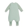 Love To Dream Long Sleeve Sleep Suit - Cotton Fleece 1.5 TOG Sleeveless Swaddle Wrap - 3 of 4