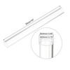 Unique Bargains Lamp and Lantern Water Cooling System Acrylic Rigid Round Pipe Clear 10" - 2 of 4