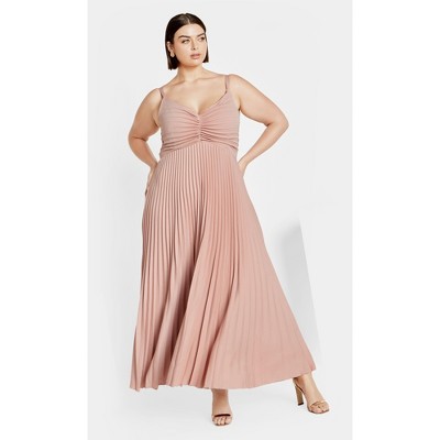 Women's Plus Size Ariana Maxi Dress - vintage rose | CITY CHIC