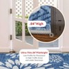 Non-Slip Rugs Floral Washable Small Area Rug for Living Room & Bedroom - 3 of 4
