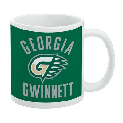 Georgia Gwinnett College Grizzlies Logo Ceramic Coffee Mug Novelty Gift Mugs for Coffee Tea and Hot Drinks 11oz White